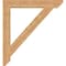 Ekena Millwork Traditional Slat Smooth Bracket, Western Red Cedar, 5 1/2"W x 44"D x 48"H BKT06X44X48TRA06SWR - alternate 3